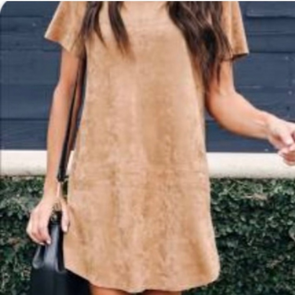 Suede shift dress VICI